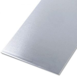 Aluminium plaat vlak