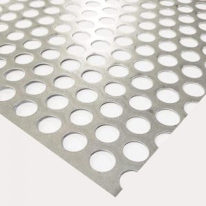 Aluminium geperforeerd rond